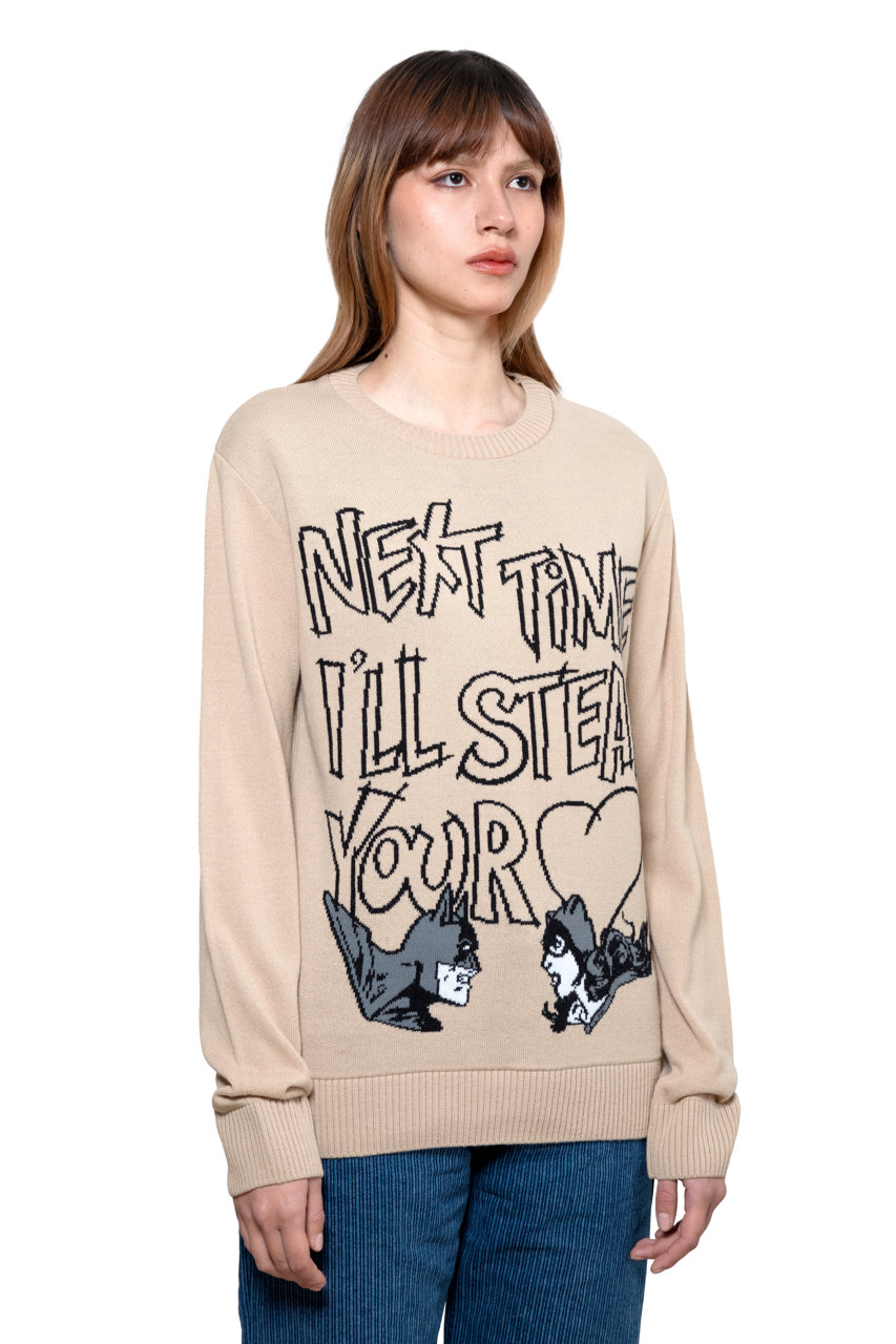 Batman DC Comics Steal Your Heart - suéter con licencia oficial