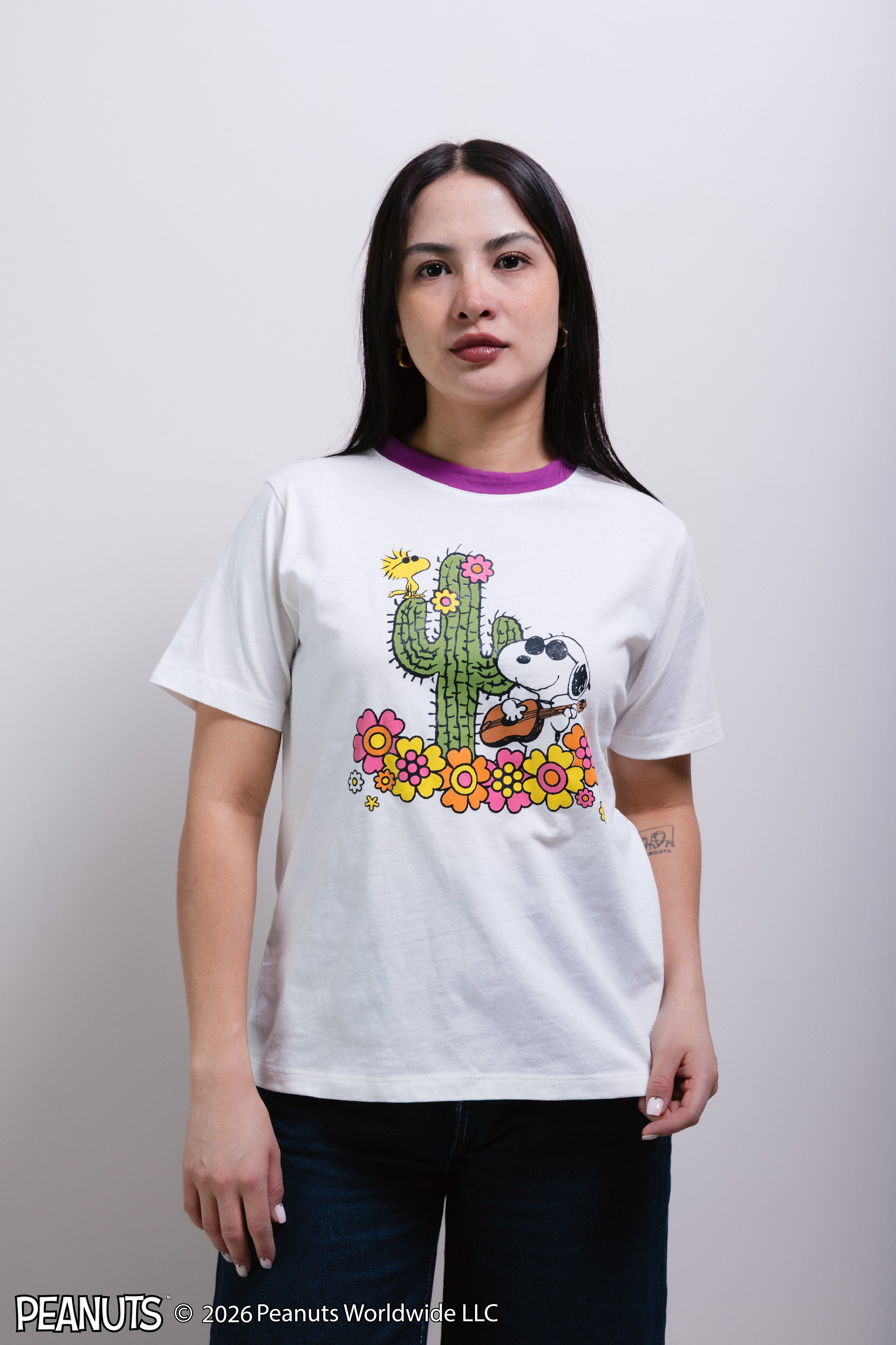Playera Snoopy & Woodstook Groovy - Licencia Original