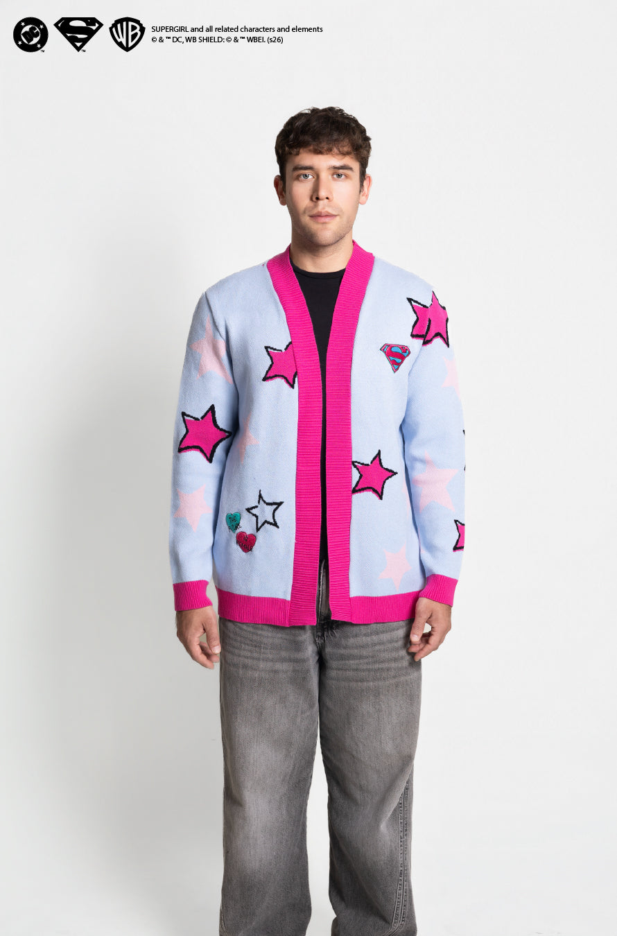 Cardigan Supergirl -  suéter con licencia oficial