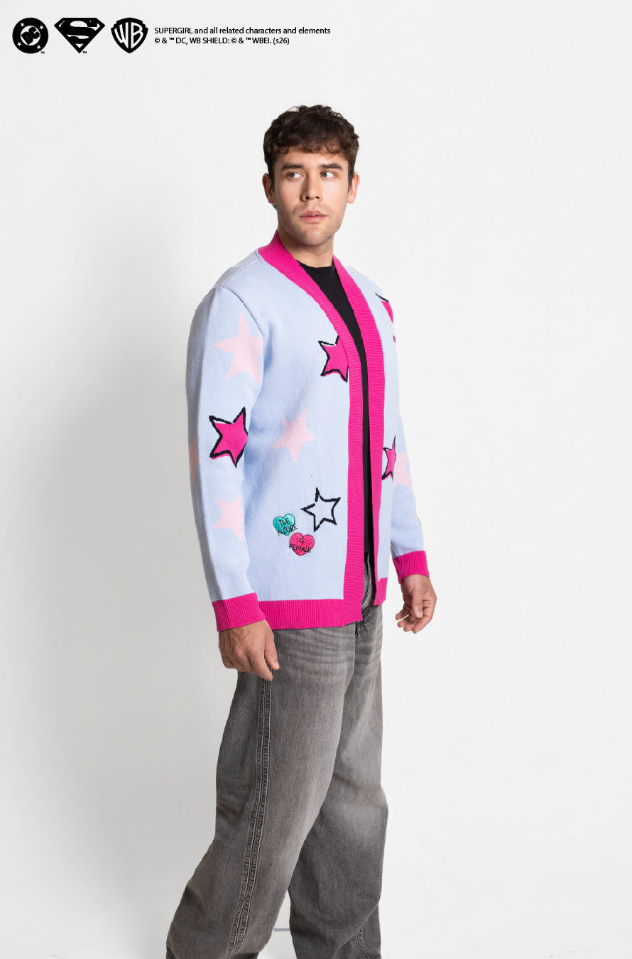 Cardigan Supergirl -  suéter con licencia oficial