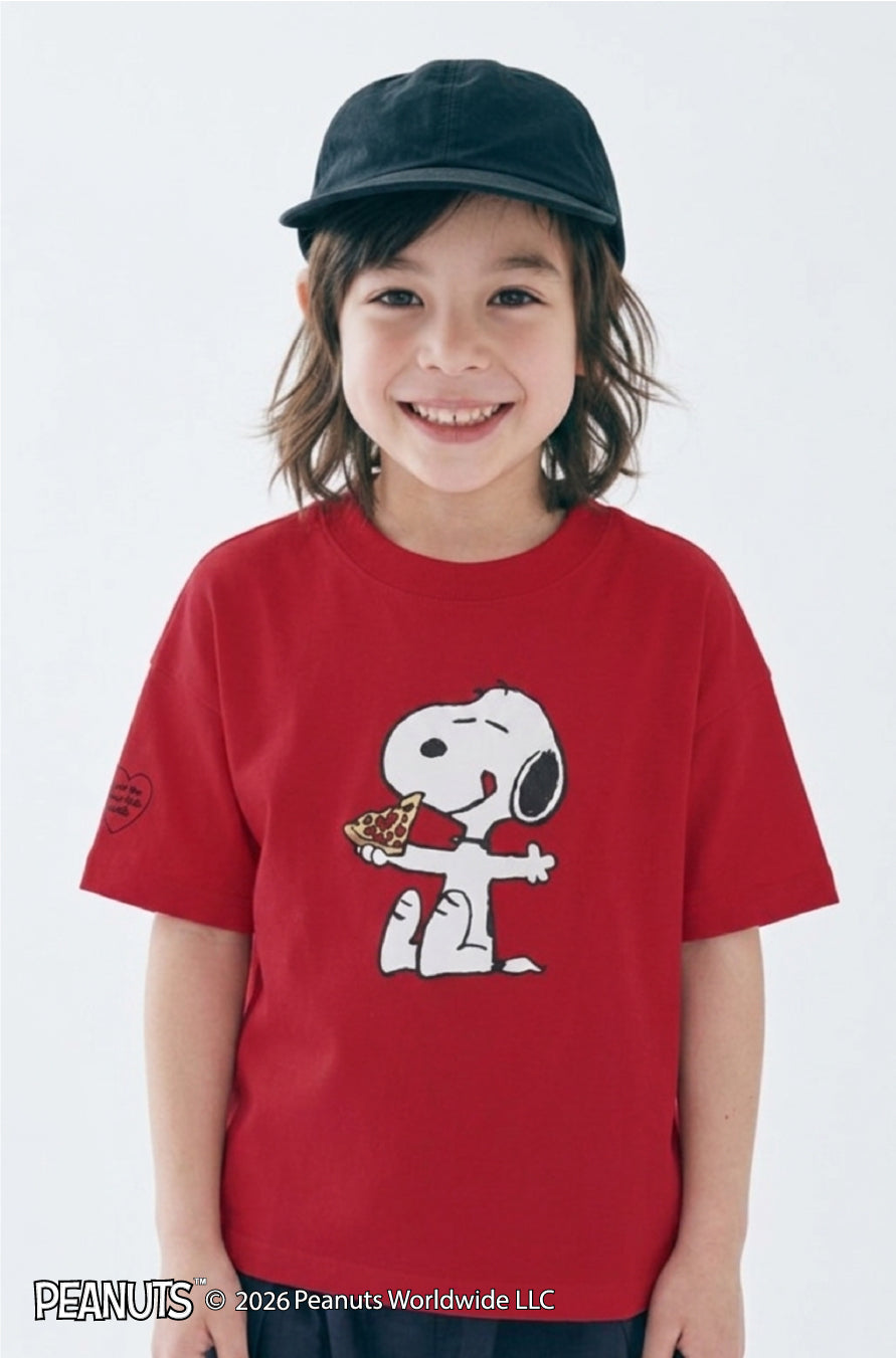 Playera Snoopy pizza