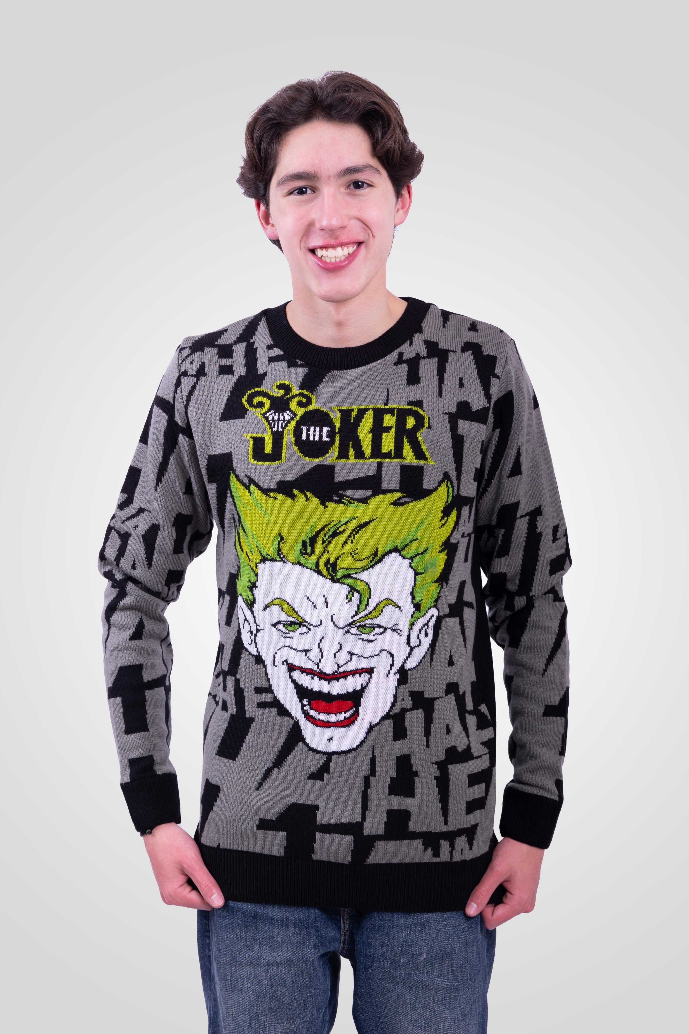 Joker DC Comics - suéter con licencia oficial
