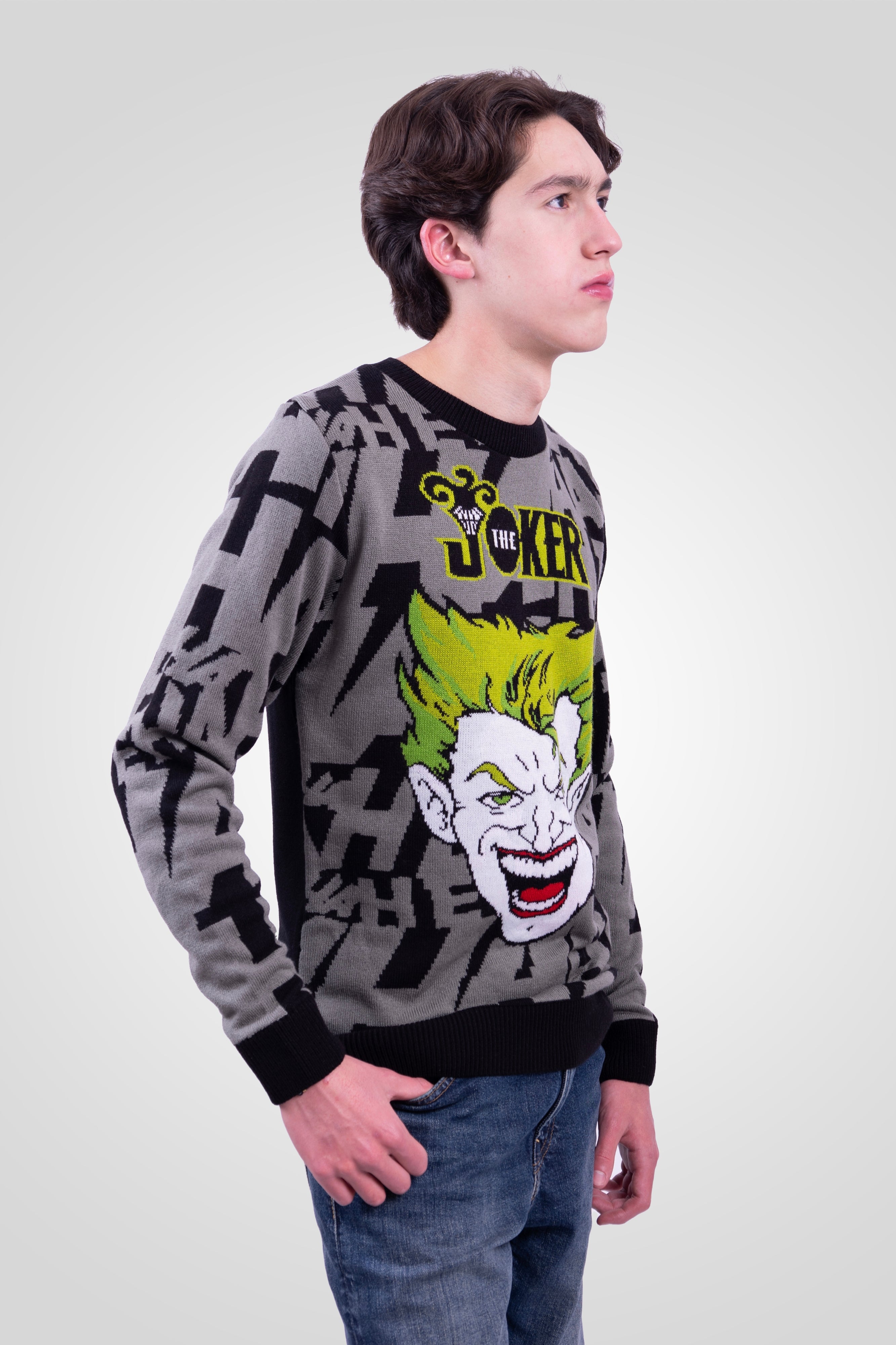 Joker DC Comics - suéter con licencia oficial