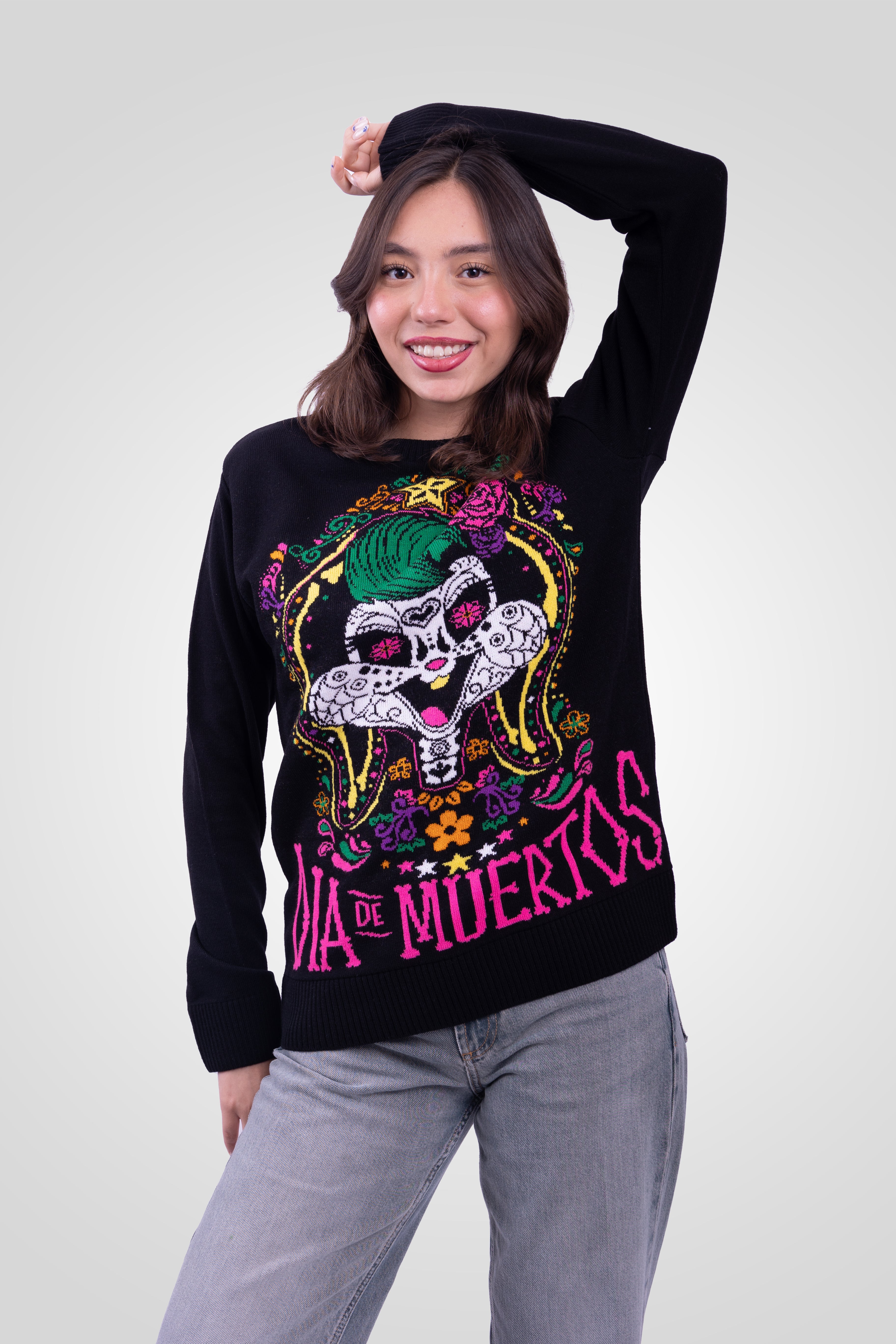 Looney Tunes Lola Bunny Día De Muertos - suéter con licencia oficial