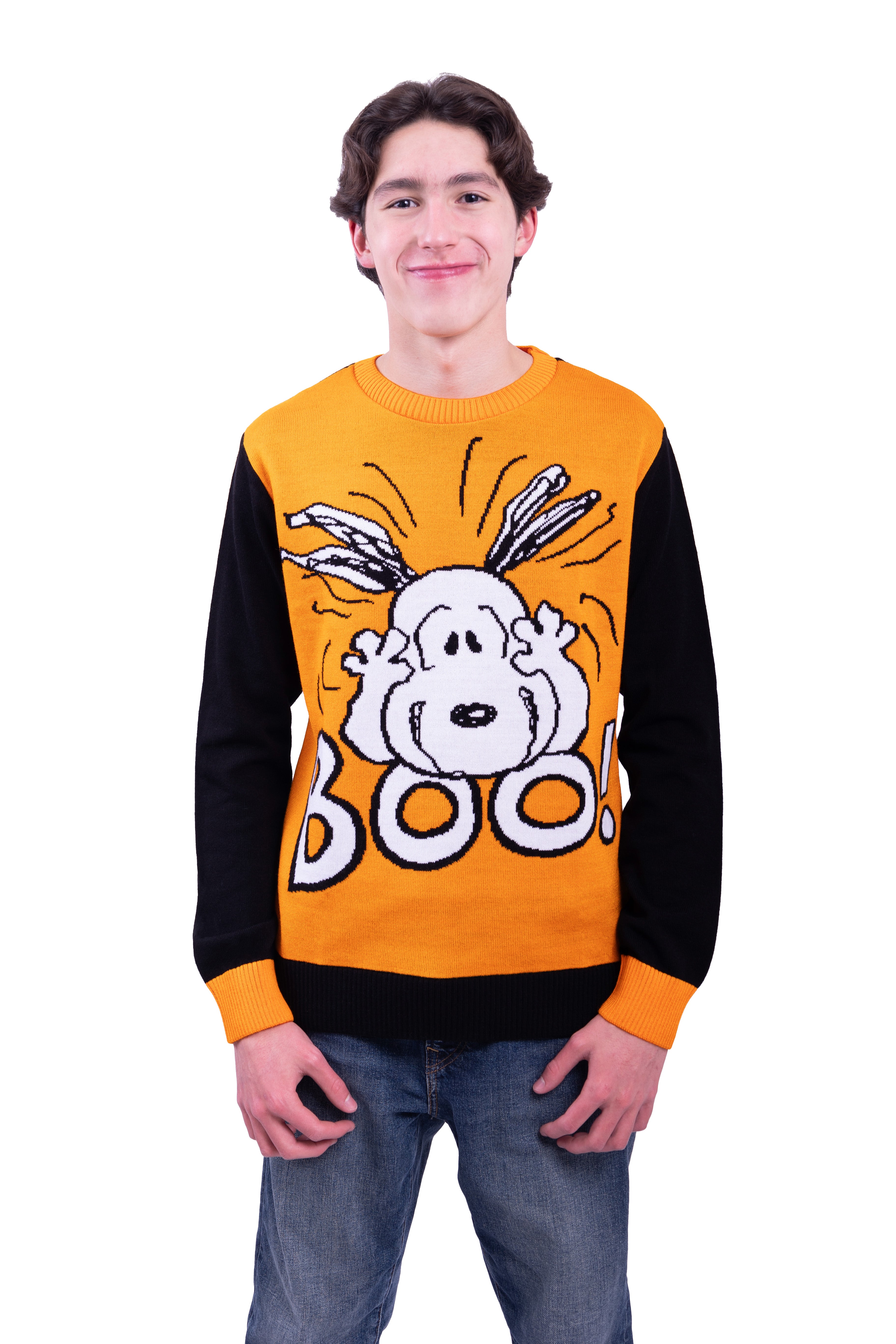 Snoopy halloween Boo! - suéter con licencia oficial