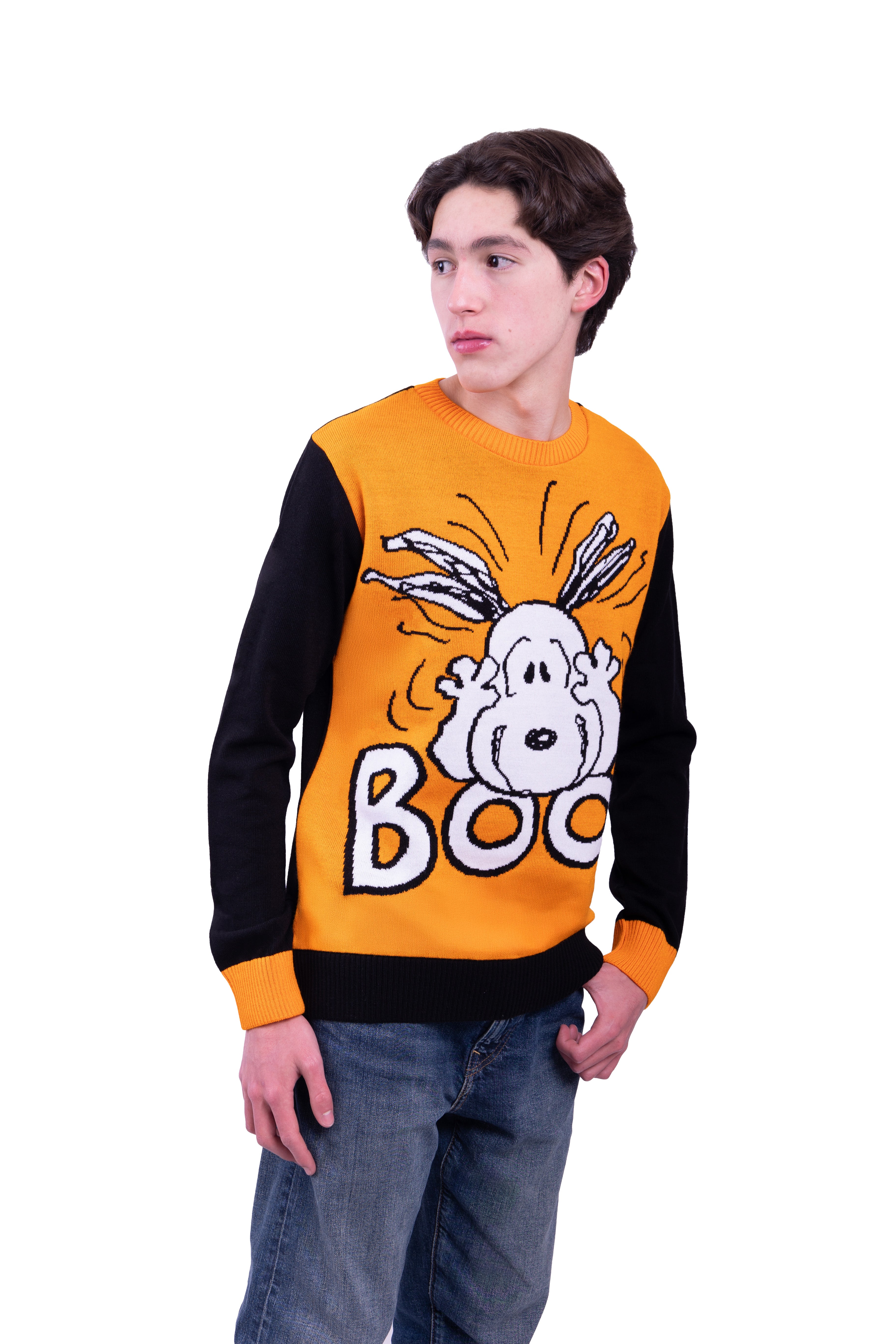 Snoopy halloween Boo! - suéter con licencia oficial