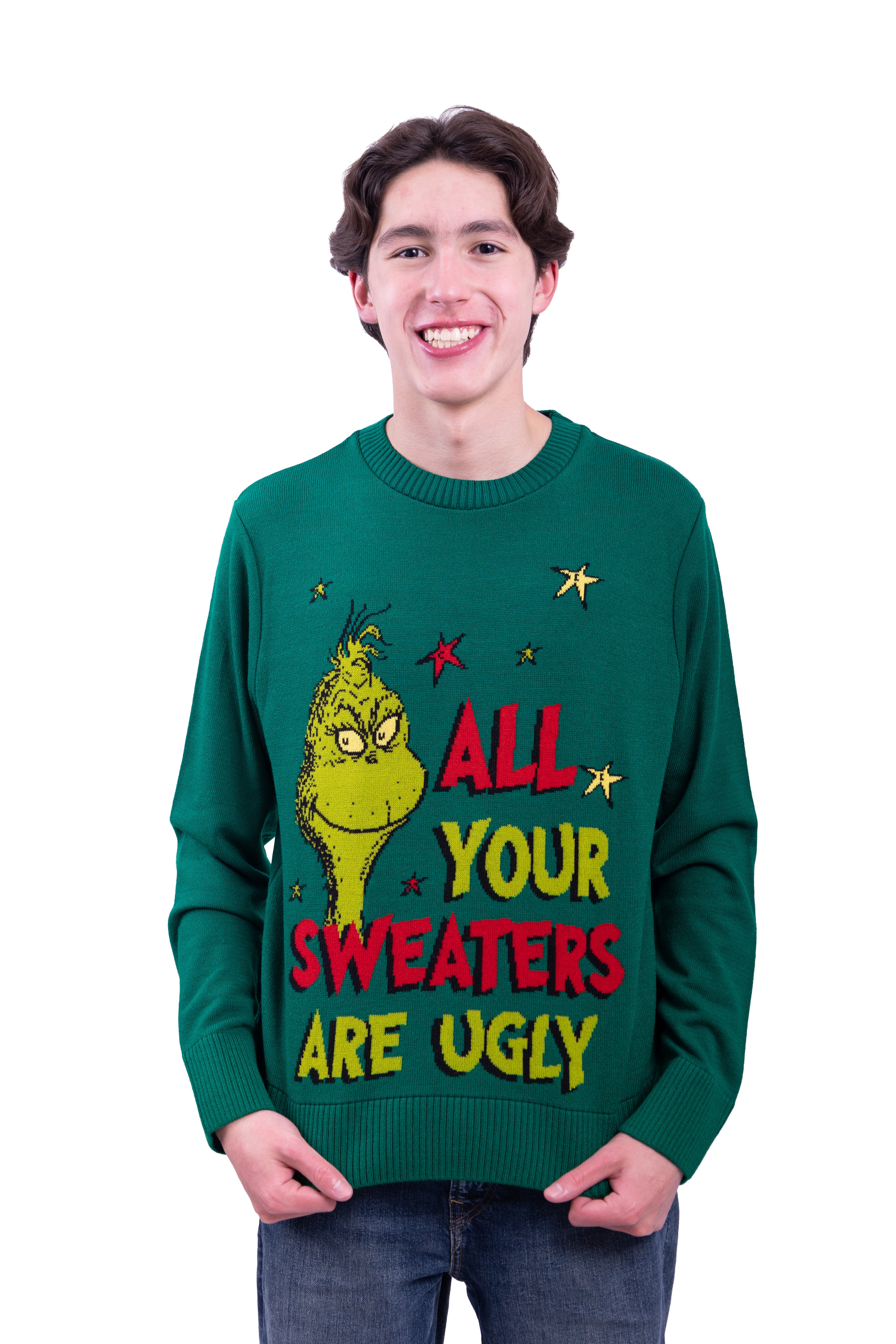 Ugly sweater Grinch - suéter con licencia oficial