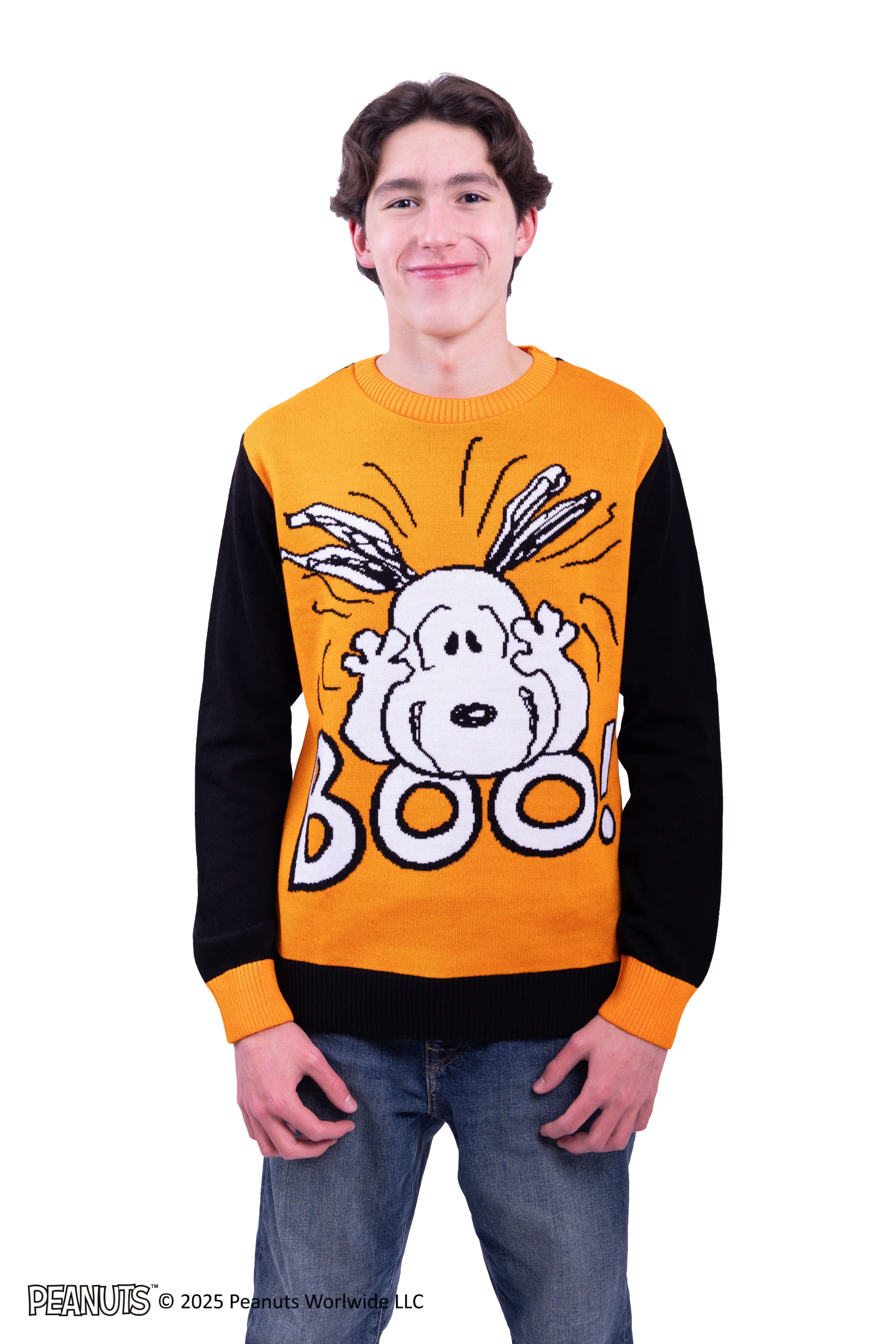 Snoopy halloween Boo! - suéter con licencia oficial