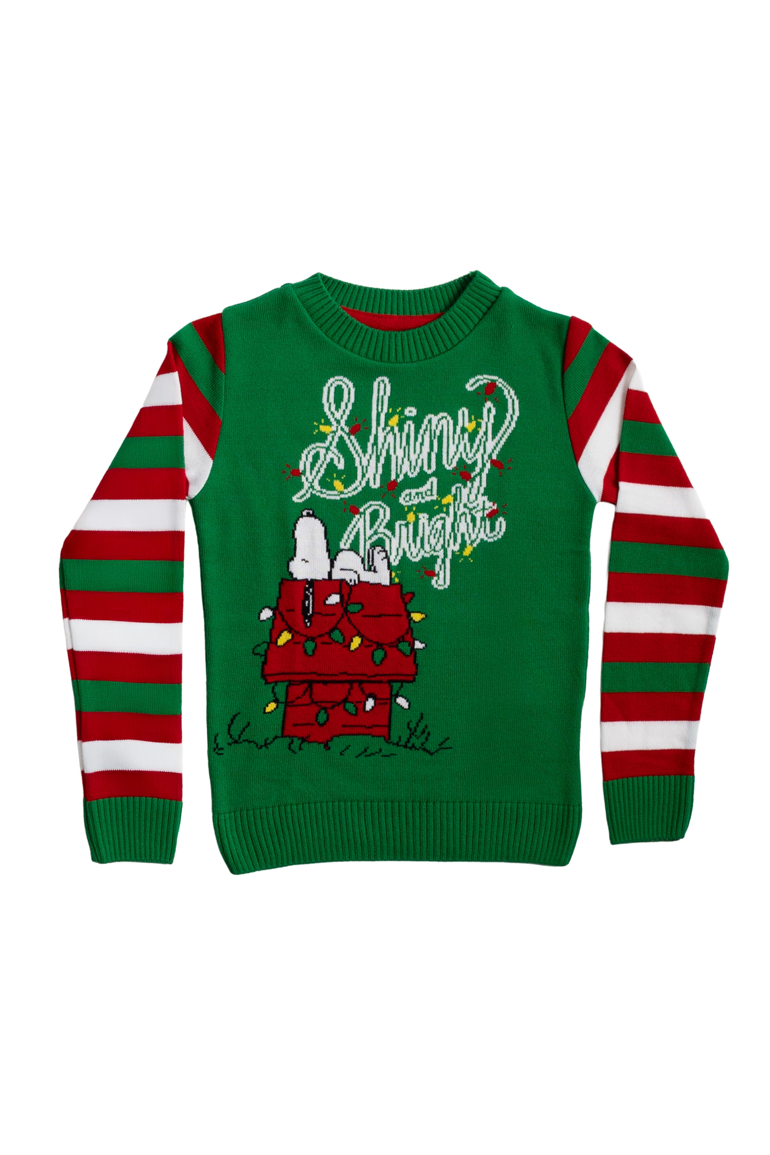 Ugly Sweater Snoopy shiny and bright para niñxs - suéter con licencia oficial
